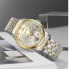 Мужские часы Skmei 9319TGDSI Silver-Gold-Silver фото 4