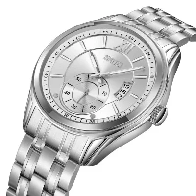 Мужские часы Skmei 9319SISI Silver-Silver