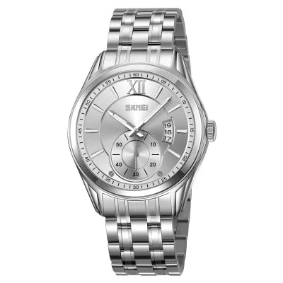 Чоловічий годинник Skmei 9319SISI Silver-Silver