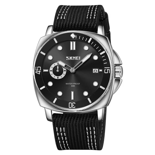 Чоловічий годинник Skmei 9328BK Black фото 1