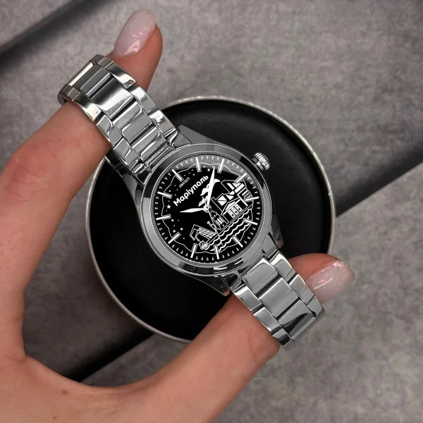 Жіночий годинник Awarder 035 Маріуполь II Silver-Black фото 5