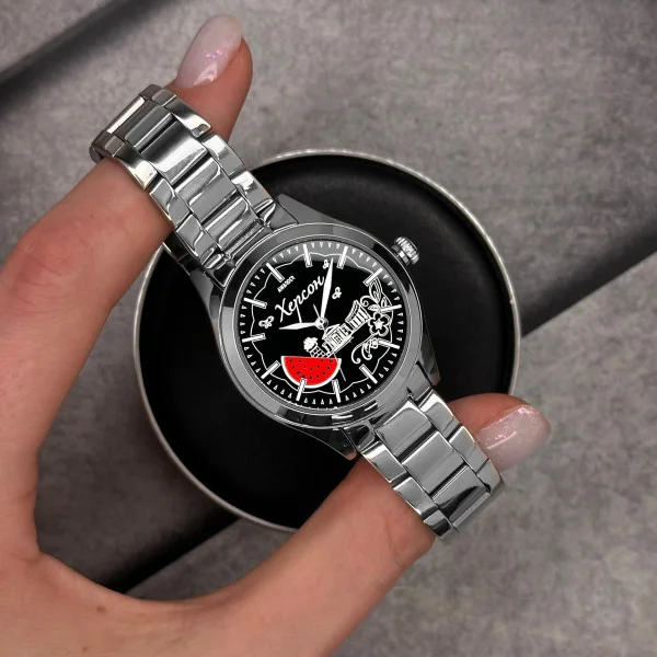 Жіночий годинник Awarder 035 Херсон I Silver-Black фото 4