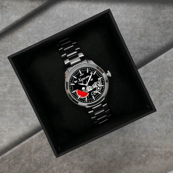 Жіночий годинник Awarder 035 Херсон I Silver-Black фото 5