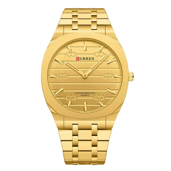 Чоловічий годинник Curren 8444 Gold фото 1
