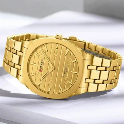 Мужские часы Curren 8444 Gold
