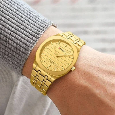 Мужские часы Curren 8444 Gold
