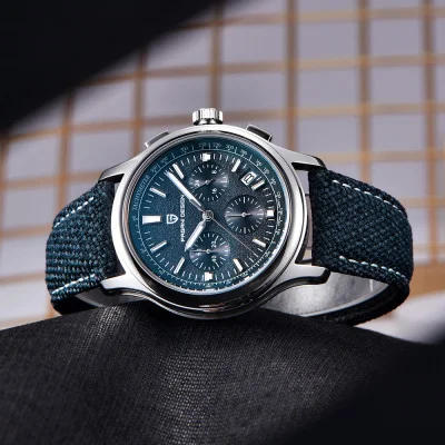 Чоловічий годинник Pagani Design PD-1781 Blue-Silver-Blue