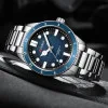 Мужские часы Curren 8450 Silver-Blue фото 4