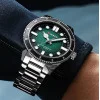 Мужские часы Curren 8450 Silver-Green фото 5