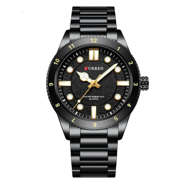 Мужские часы Curren 8450 All Black фото 1