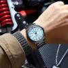 Чоловічий годинник Curren 8455 Black-Blue фото 4