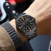 Мужские часы Curren 8455 All Black фото 5