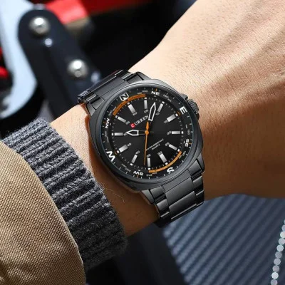 Чоловічий годинник Curren 8455 All Black