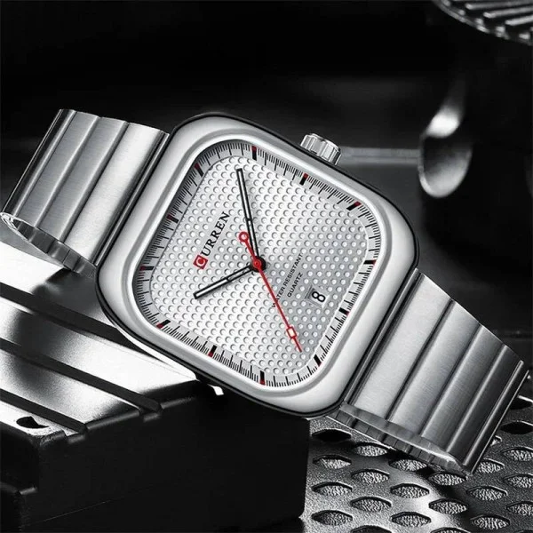 Мужские часы Curren 8460 Silver-Silver фото 4