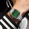 Чоловічий годинник Curren 8460 Silver-Green фото 5