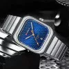 Мужские часы Curren 8460 Silver-Blue фото 4