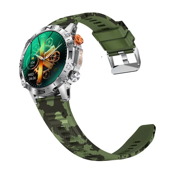 Смарт часы Modfit Combat Silver Army фото 4