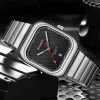 Чоловічий годинник Curren 8460 Silver-Black фото 4