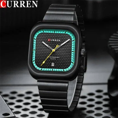 Чоловічий годинник Curren 8460 All Black