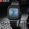 Мужские часы Curren 8460 Black-Blue фото 3