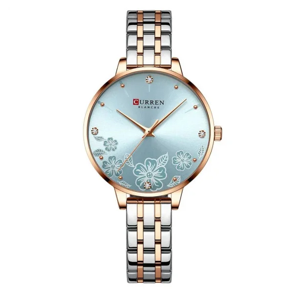 Женские часы Curren C9068L Comb Blue фото 1