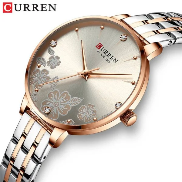 Жіночий годинник Curren C9068L Comb Gold фото 3