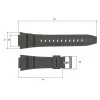 Ремінець для годинника Skmei 1454AG Army Green фото 4