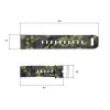 Ремешок для часов Skmei 1657CMGN Camo Green фото 4