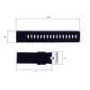 Ремешок для часов Skmei 1213BK Black фото 4