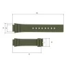Ремінець для годинника Skmei 1715AG Army Green фото 4