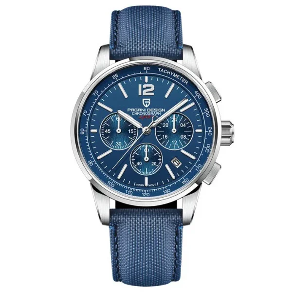 Мужские часы Pagani Design YS008 Silver-Blue фото 1