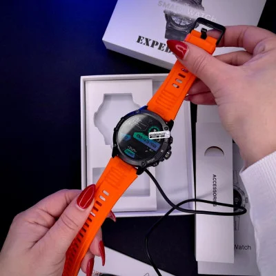 Смарт часы Modfit Expedition Compass Black-Orange