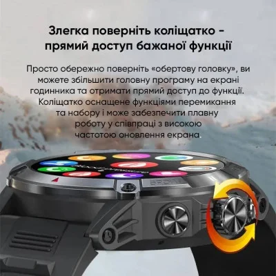 Розумний годинник Modfit Expedition Compass Black-Blue