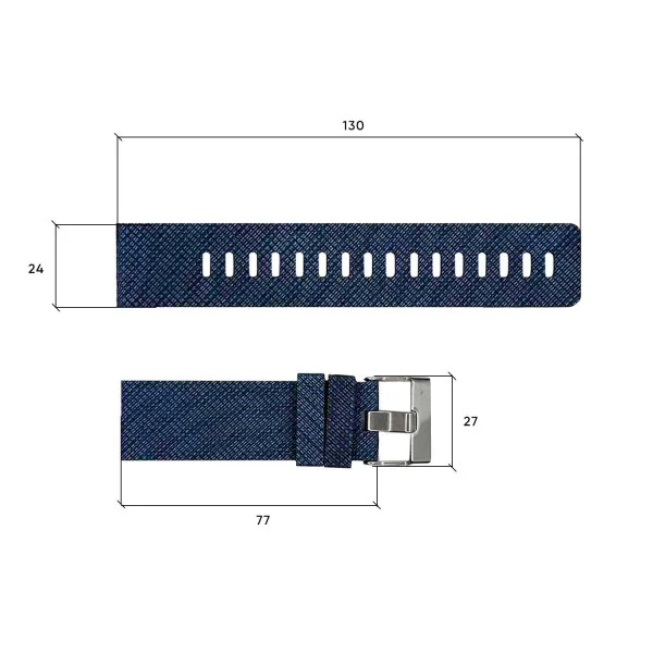 Ремінець для годинника Skmei 1213 Jeans фото 4