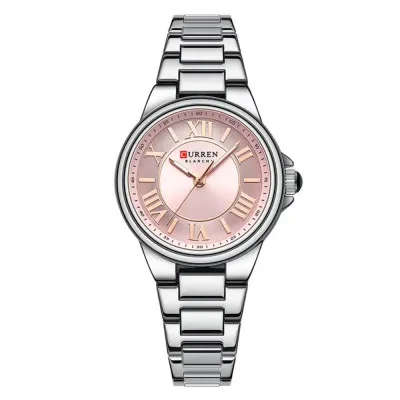 Жіночі годинники Curren 9091 Silver-Pink