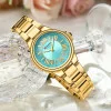 Жіночі годинники Curren 9091 Gold-Blue фото 4