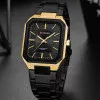 Чоловічий годинник Curren 8457 Gold-Black фото 3
