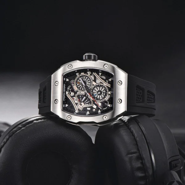 Чоловічий годинник Pagani Design PD-YS012 Silver-Black фото 5