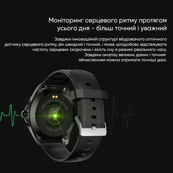 Розумний годинник Modfit ProTrainer GPS Army Green фото 3