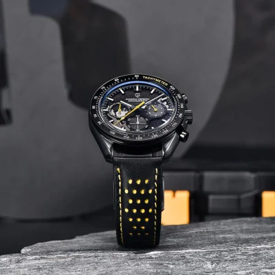 Чоловічий годинник Pagani Design PD-1779 Black-Yellow