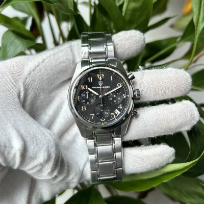 Чоловічий годинник Pagani Design PD-1773 Silver-Black