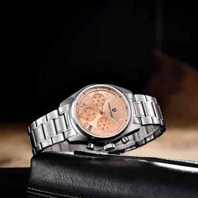 Наручний годинник Pagani Design PD-1773 Silver-Pink