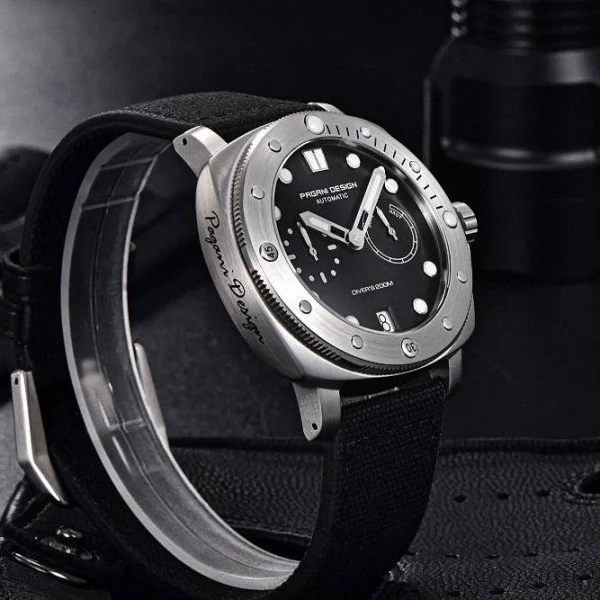 Чоловічий годинник Pagani Design PD-1767 Silver-Black фото 5