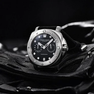 Чоловічий годинник Pagani Design PD-1767 Silver-Black
