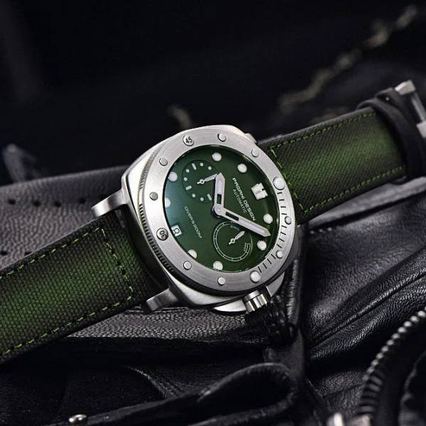 Мужские часы Pagani Design PD-1767 Silver-Green фото 6