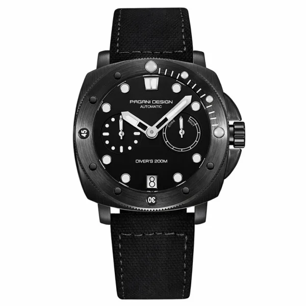 Чоловічий годинник Pagani Design PD-1767 Black фото 1
