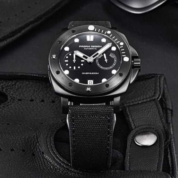 Чоловічий годинник Pagani Design PD-1767 Black фото 5