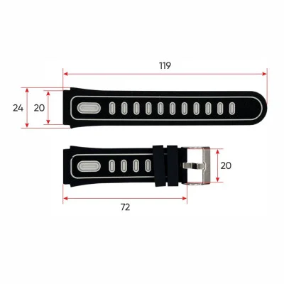 Ремінець для смарт годинника DF91 Black