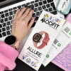 Смарт часы Modfit Allure Gold-Pink фото 3