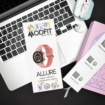Розумний годинник Modfit Allure Gold-Pink